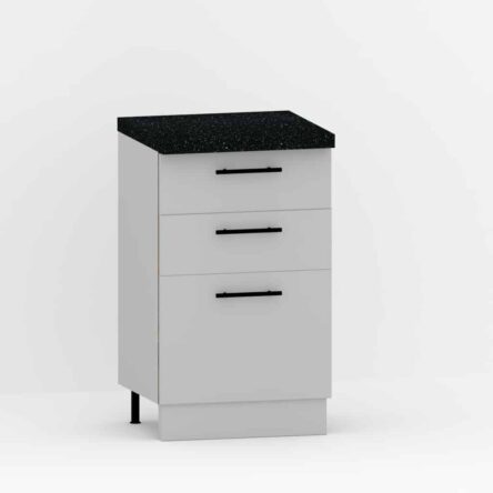 Шафа нижня з 3 ящиками 860х500х440